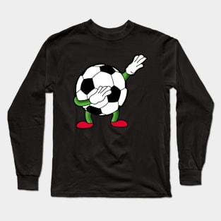 Dabbing soccer Ball Long Sleeve T-Shirt